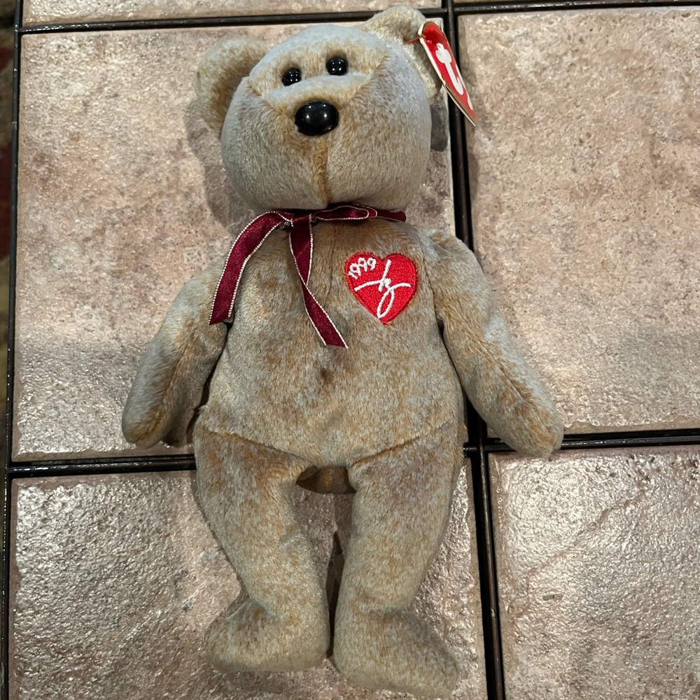 🐻 1999 Signature Bear Beanie Baby